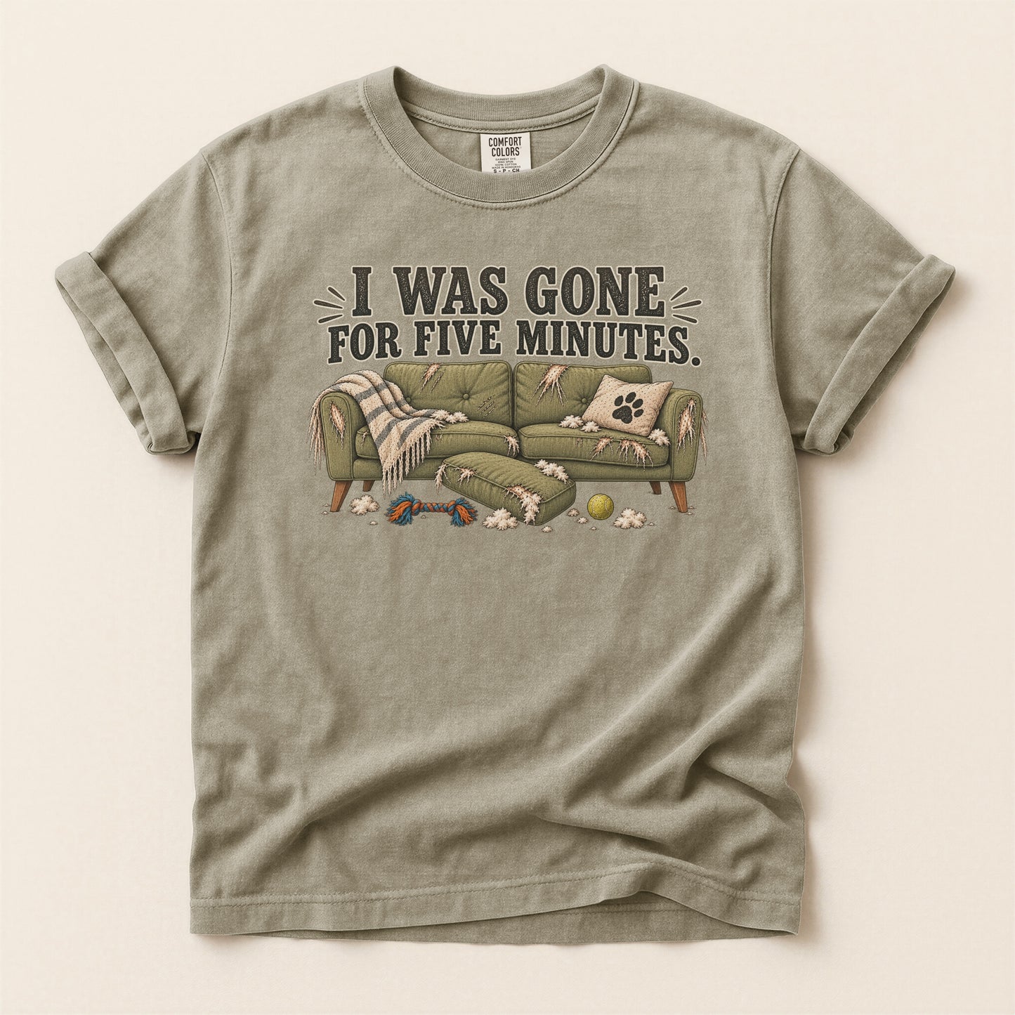 Gone for Five Minutes Premium Tee