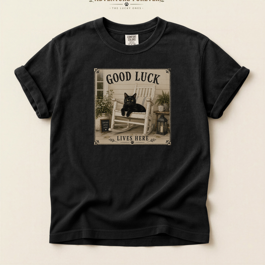 Good Luck Lives Here Premium T-Shirt