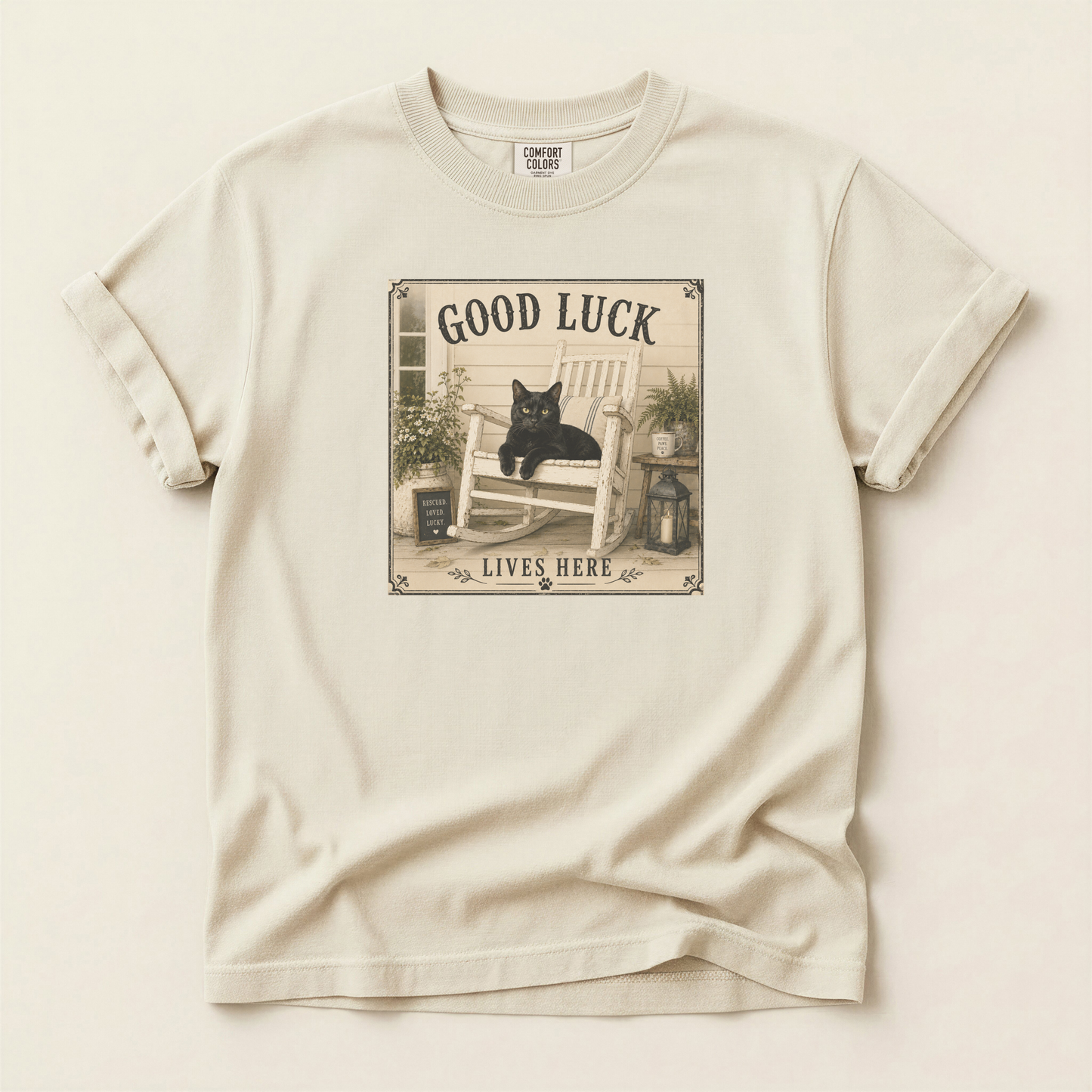 Good Luck Lives Here Premium T-Shirt