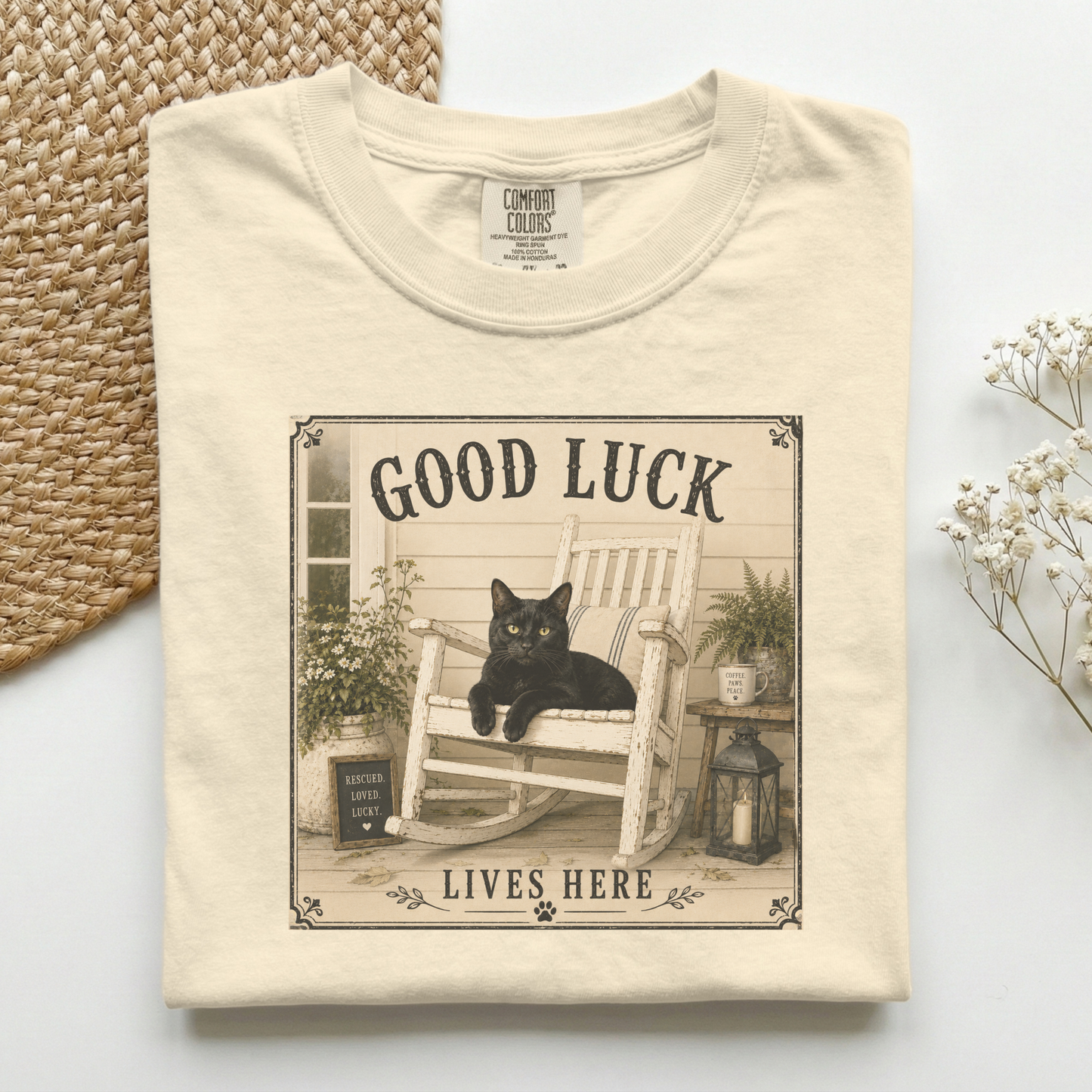 Good Luck Lives Here Premium T-Shirt