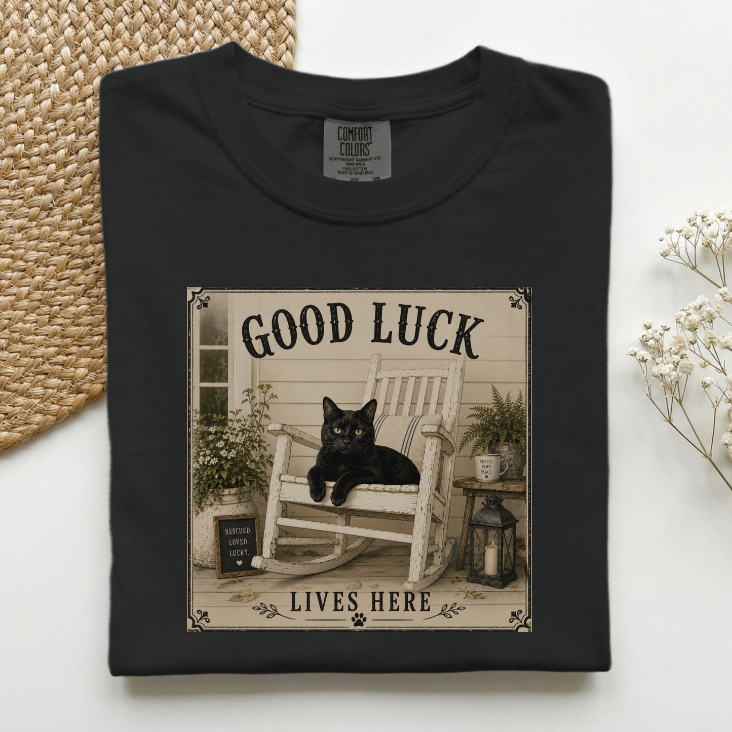Good Luck Lives Here Premium T-Shirt