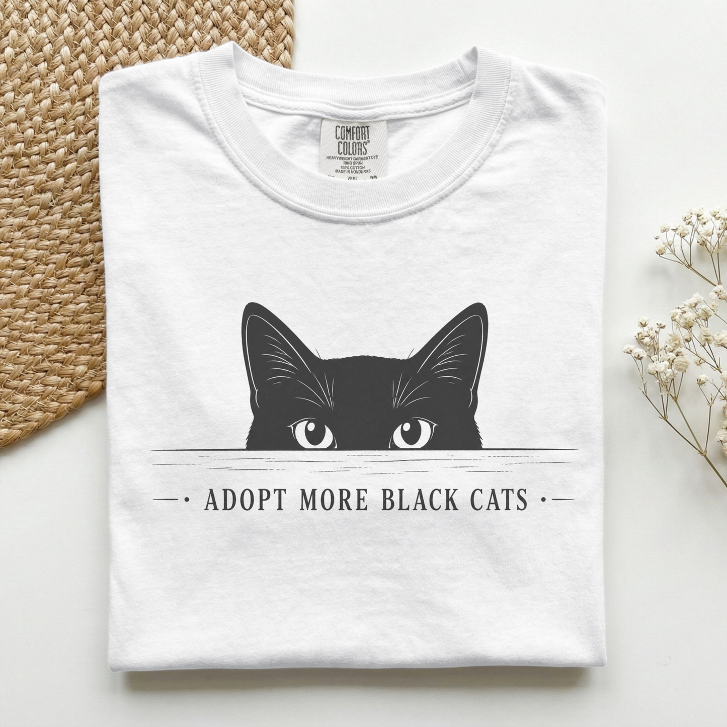 Adopt More Black Cats Premium T-Shirt