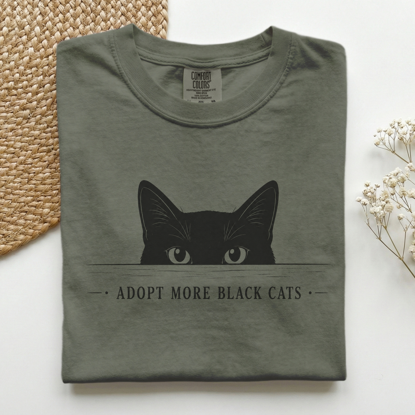 Adopt More Black Cats Premium T-Shirt