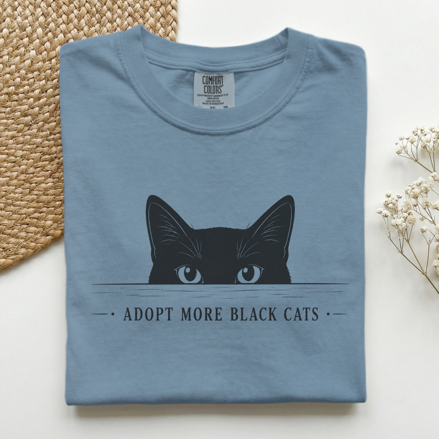 Adopt More Black Cats Premium T-Shirt