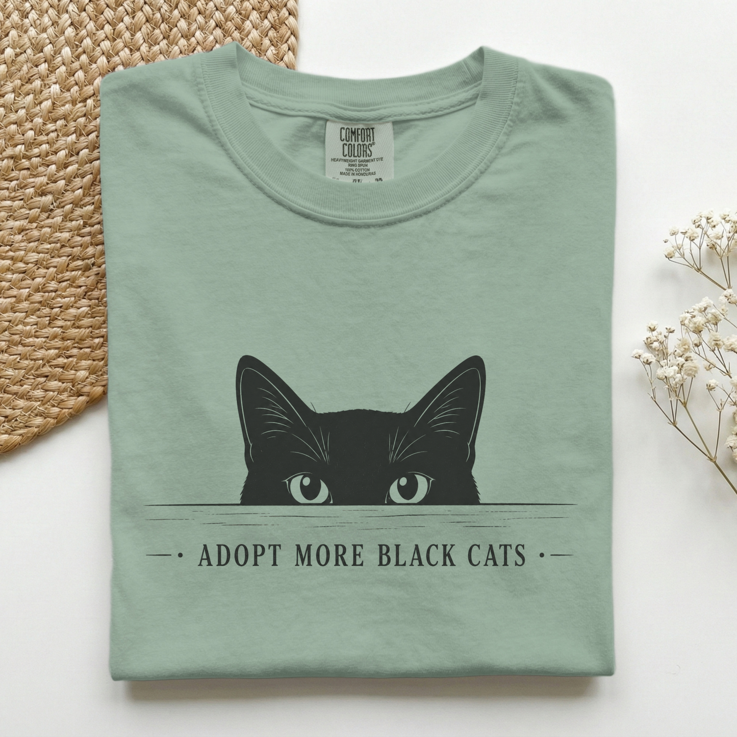 Adopt More Black Cats Premium T-Shirt