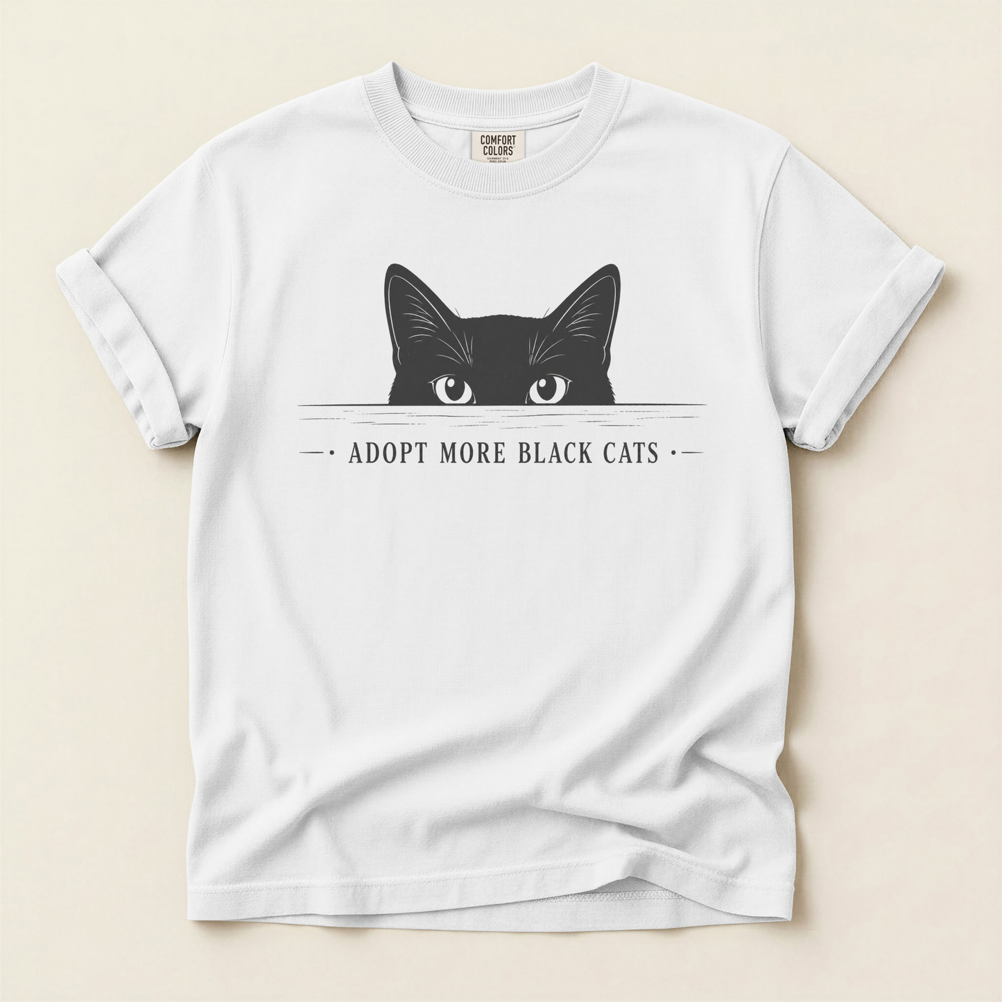 Adopt More Black Cats Premium T-Shirt