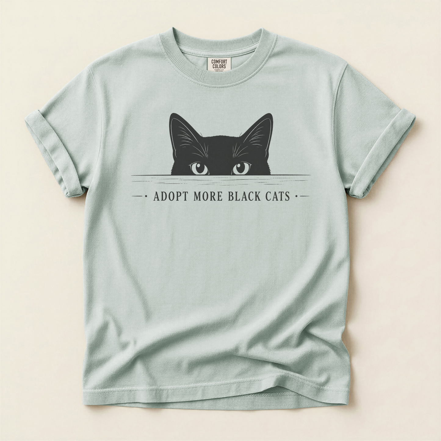 Adopt More Black Cats Premium T-Shirt