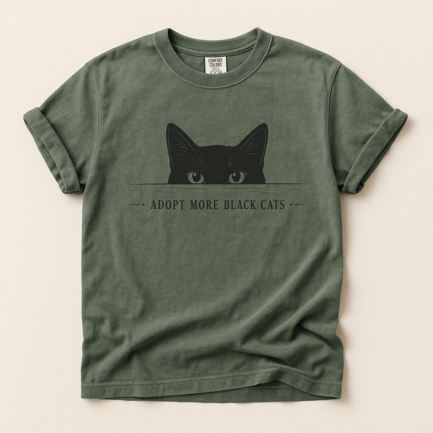 Adopt More Black Cats Premium T-Shirt