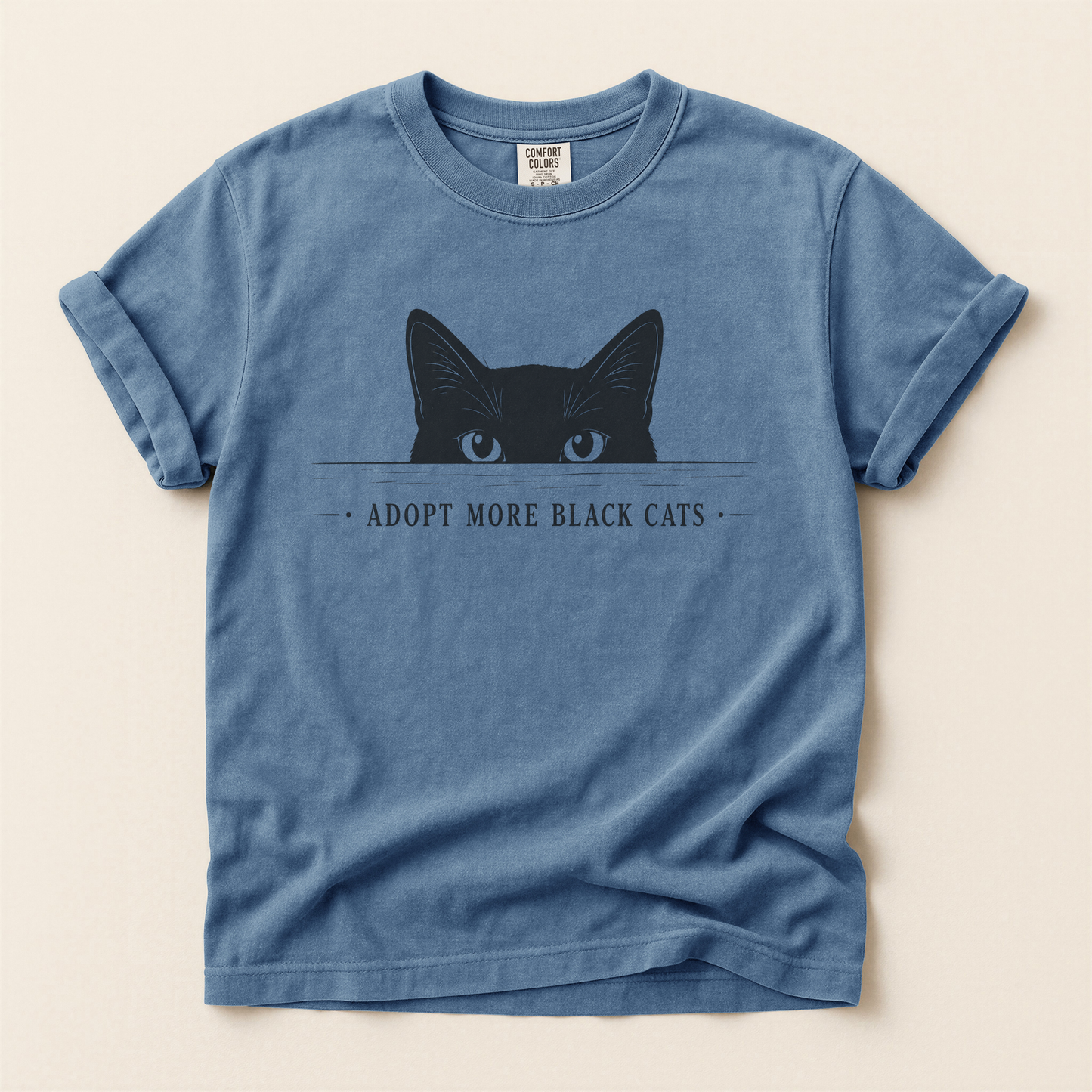Adopt More Black Cats Premium T-Shirt