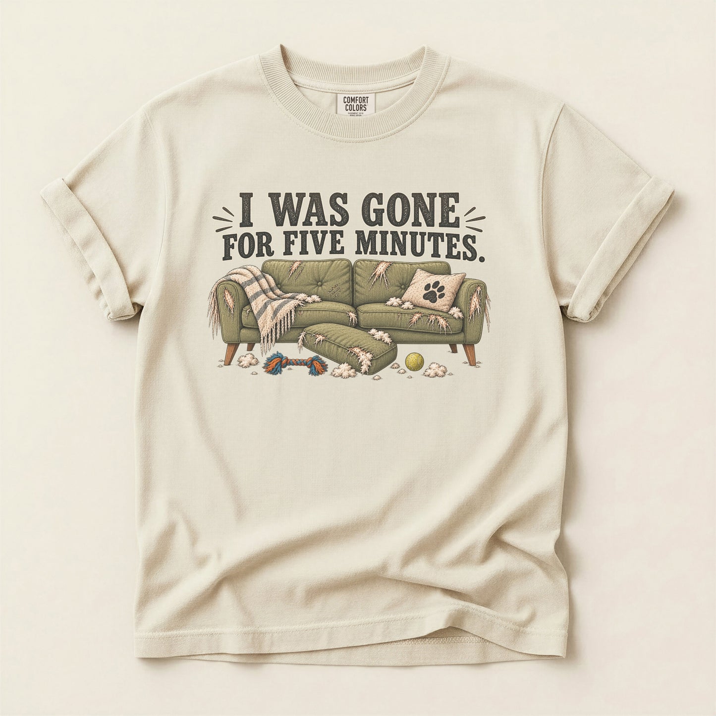 Gone for Five Minutes Premium Tee