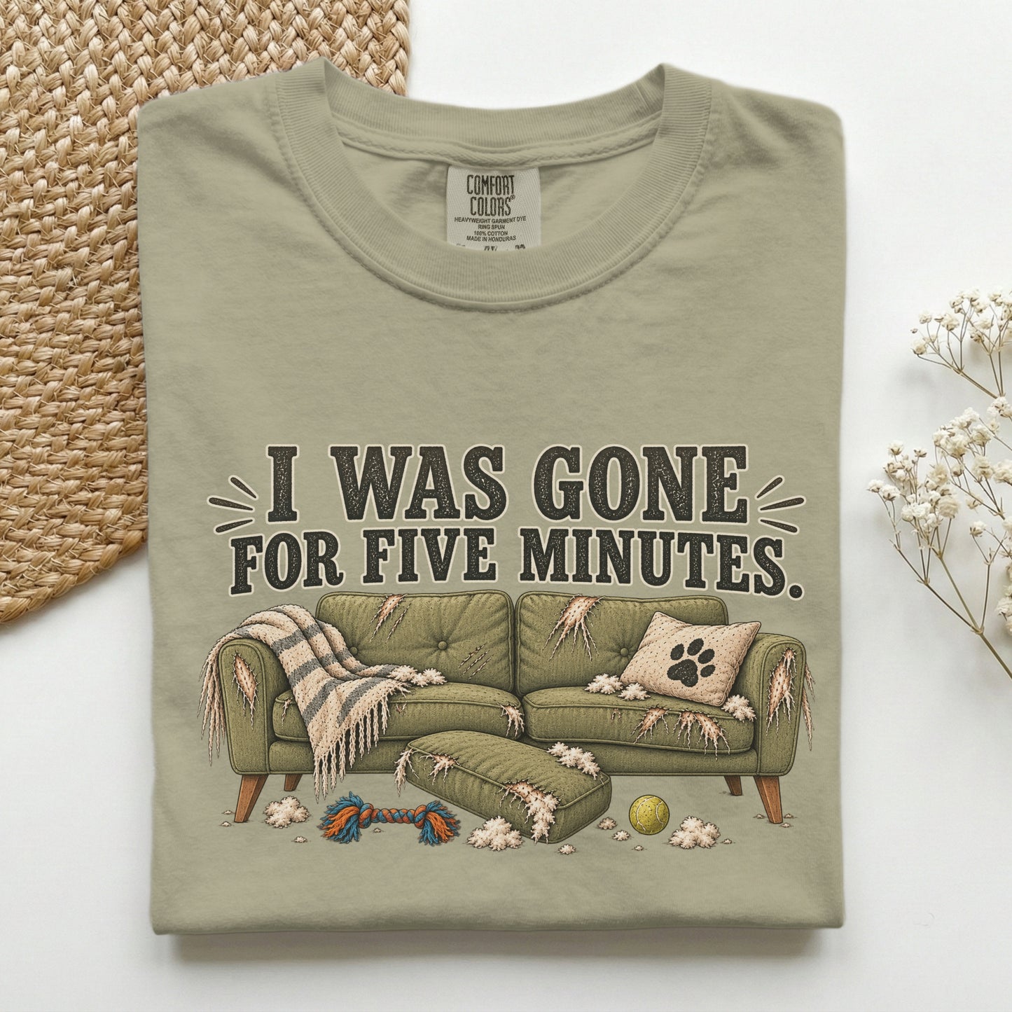 Gone for Five Minutes Premium Tee
