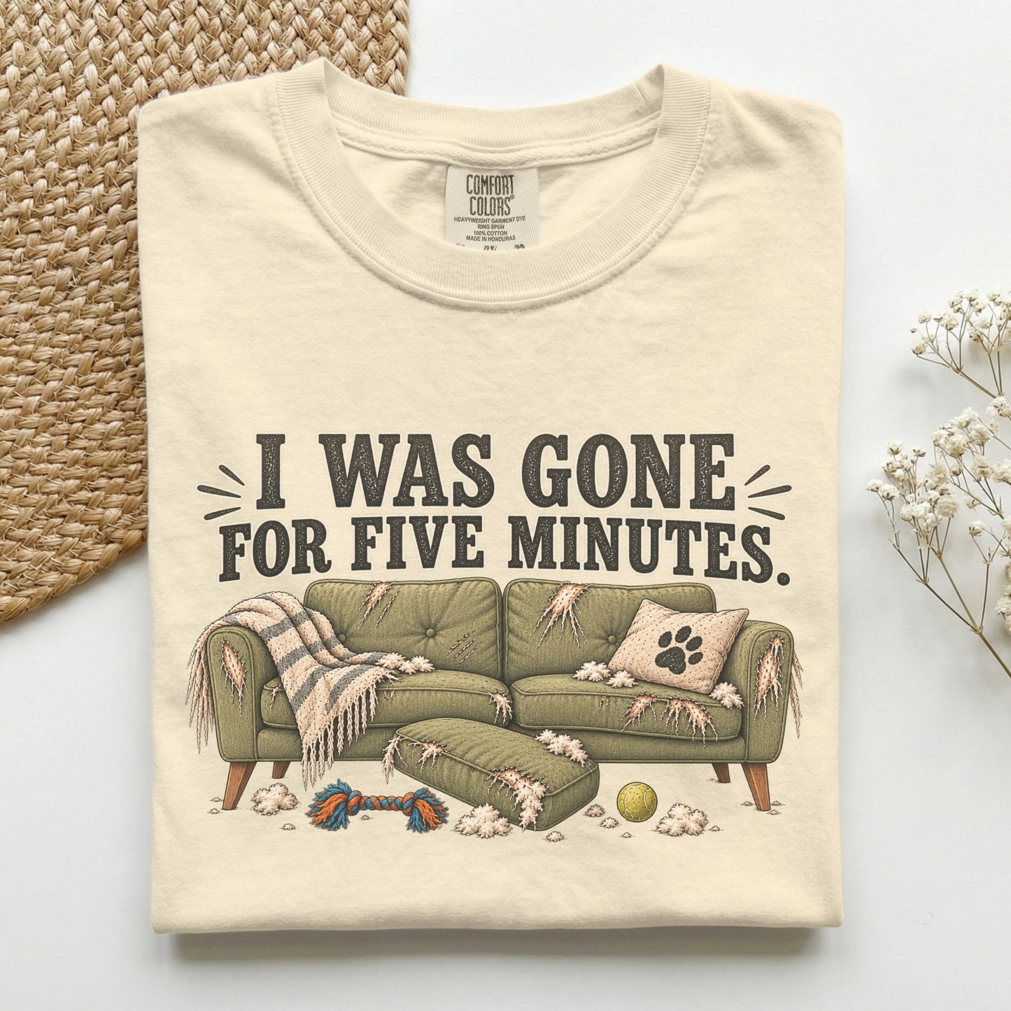 Gone for Five Minutes Premium Tee