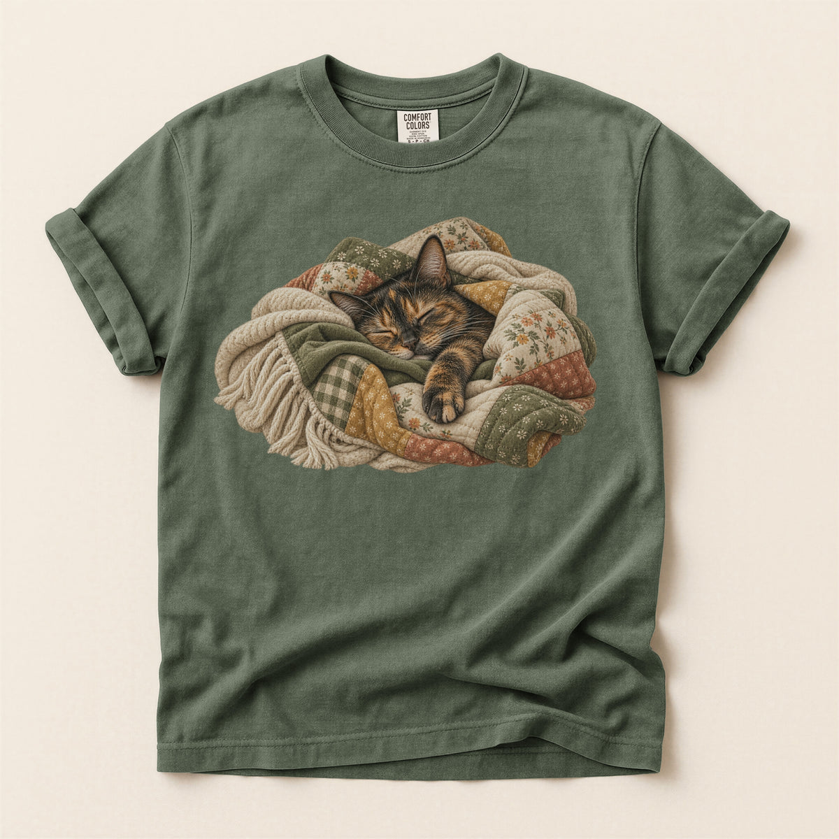 A Tortie and her Blankie Premium Tee
