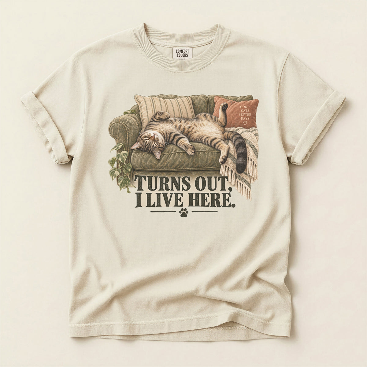 Turns Out I Live Here Premium Tee
