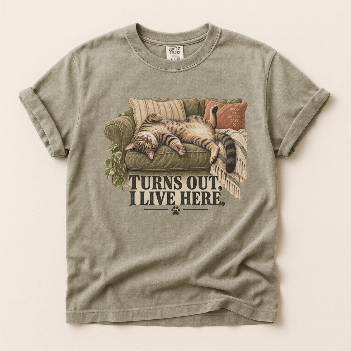 Turns Out I Live Here Premium Tee