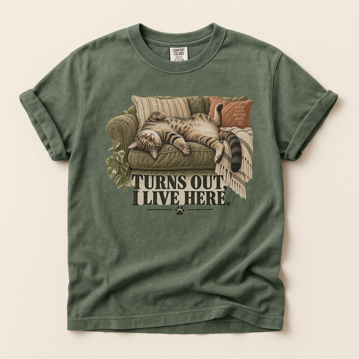 Turns Out I Live Here Premium Tee