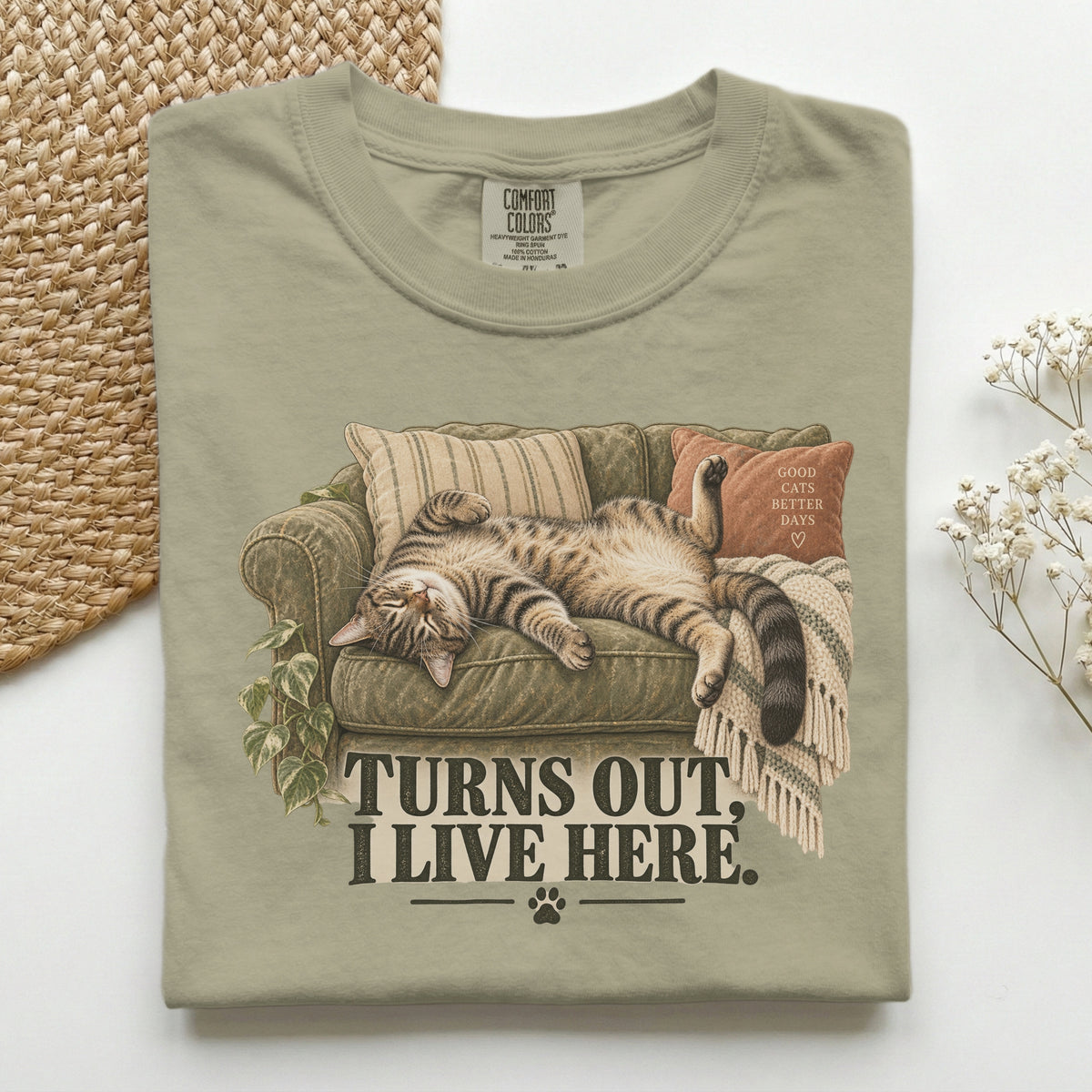 Turns Out I Live Here Premium Tee