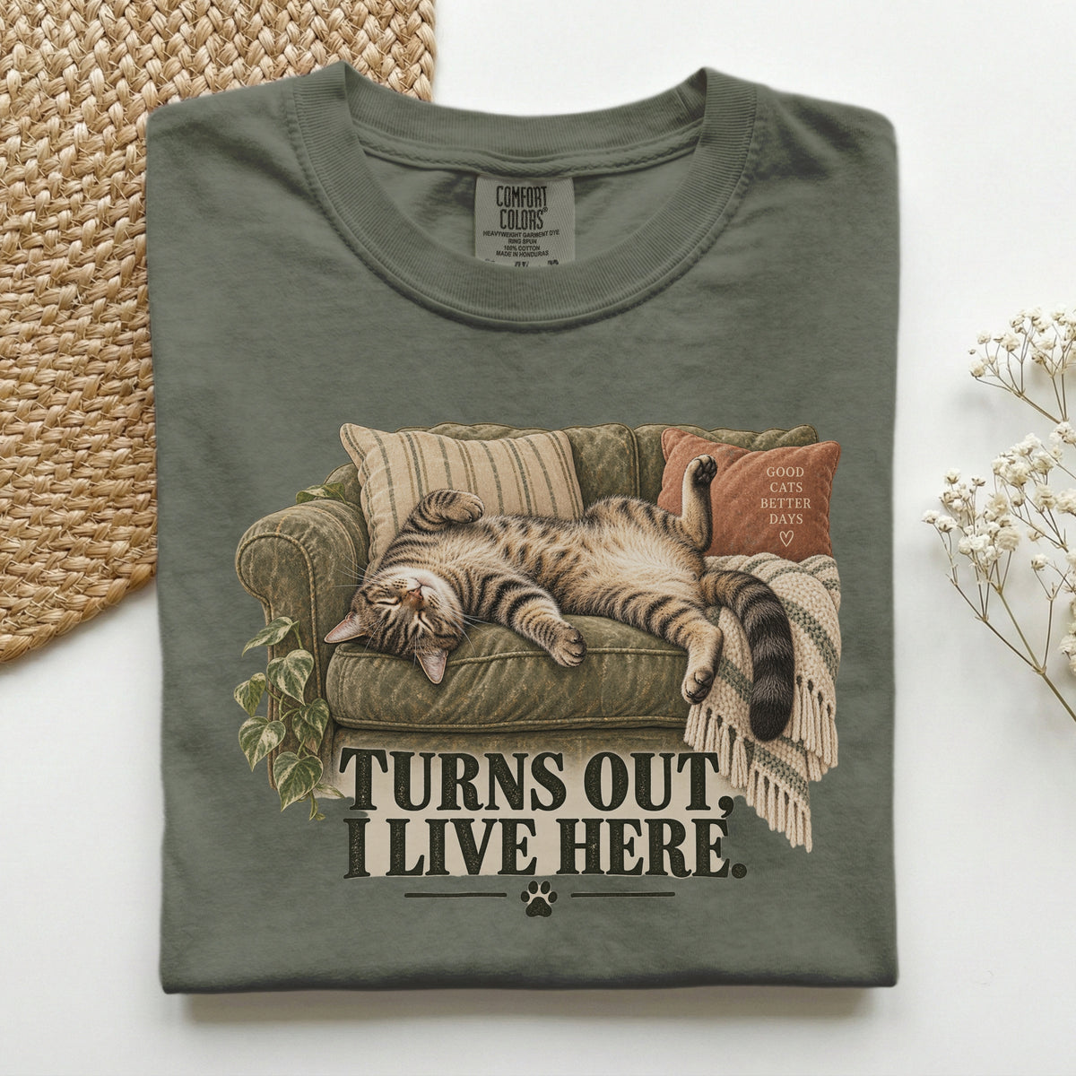 Turns Out I Live Here Premium Tee