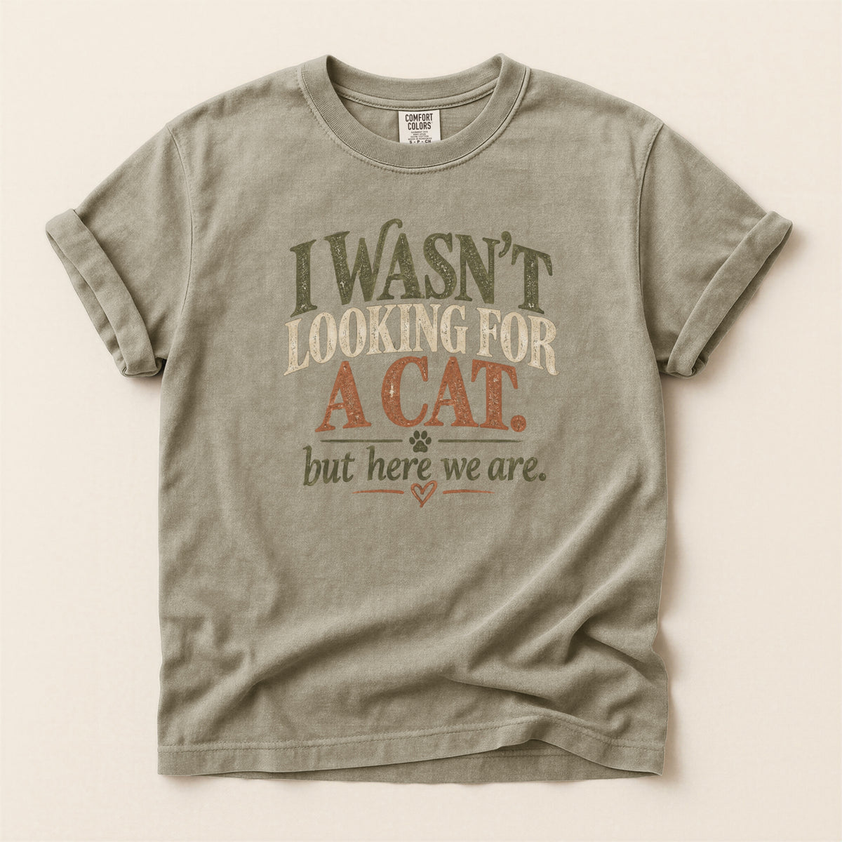 I Wasn't Looking for a Cat Premium Tee