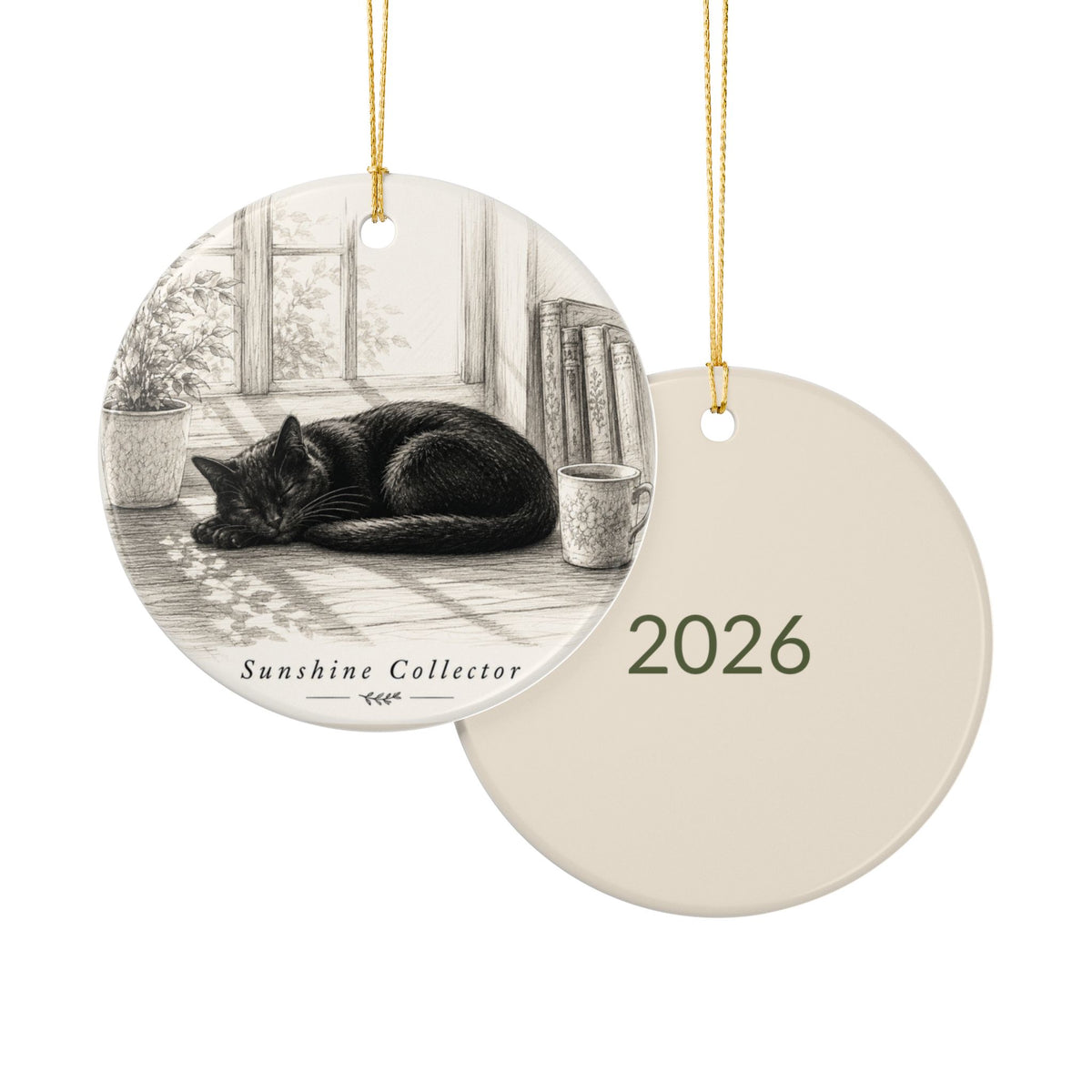 Sunshine Collector Ceramic Keepsake Ornament (2026)