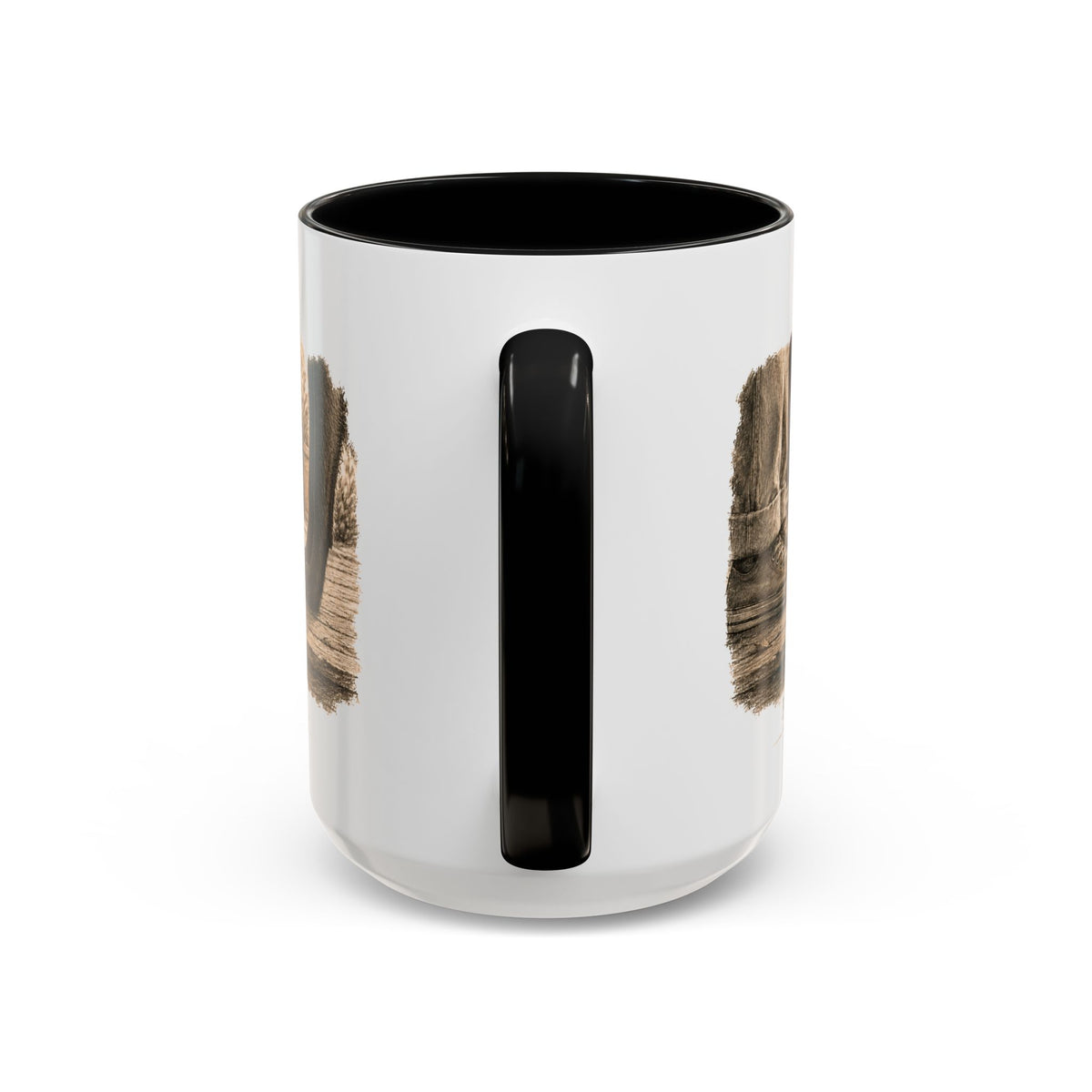 Found. Ceramic Mug (15oz) Dark Dog